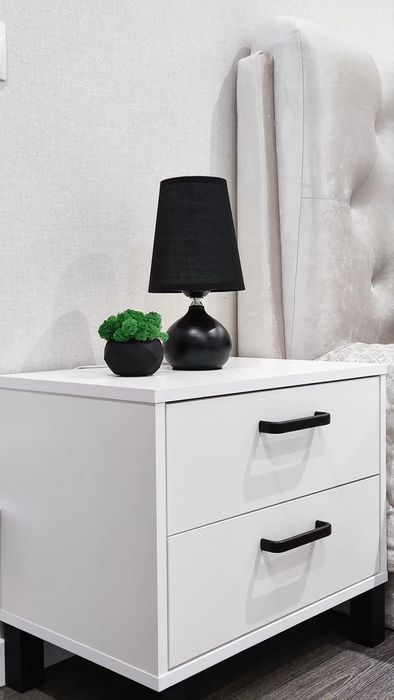 Лампа прикроватная ночник светильник настольный с абажуром