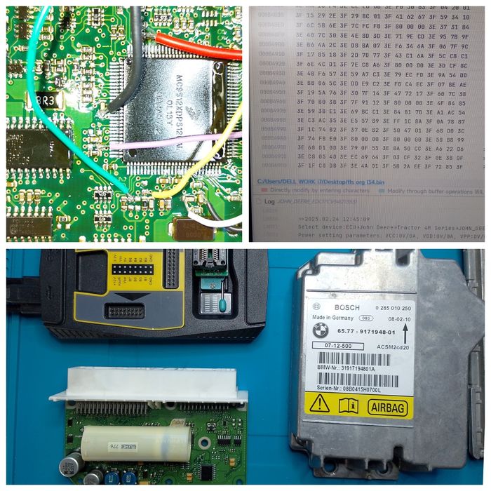 Clonare ecu motor/Clonare cutii viteze/Reparatii ecu/Resetare airbag