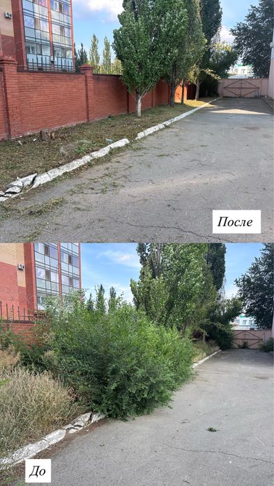 Профессиональный покос травы