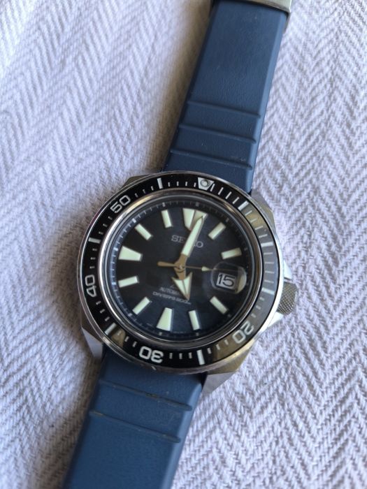 Seiko Samurai "save The Ocean" Dark Manta SRPF79K1