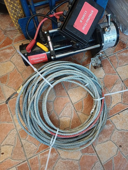 Въже за лебетка,свалено от нова 10мм.