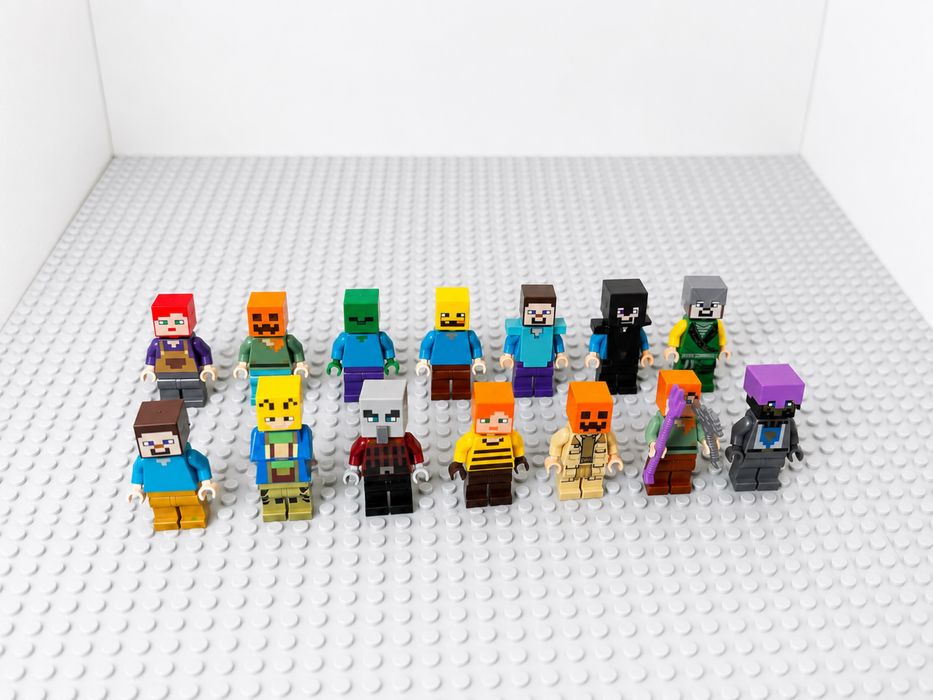 Фигурки lego minecraft