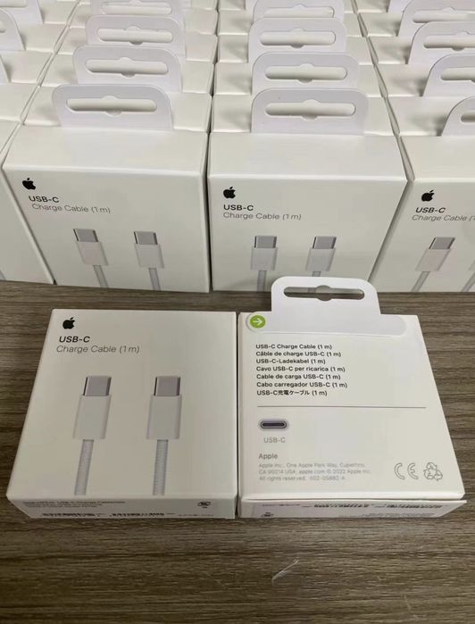 Cablu usb c to c nylon textil apple pentru  iPhone 15.16.17