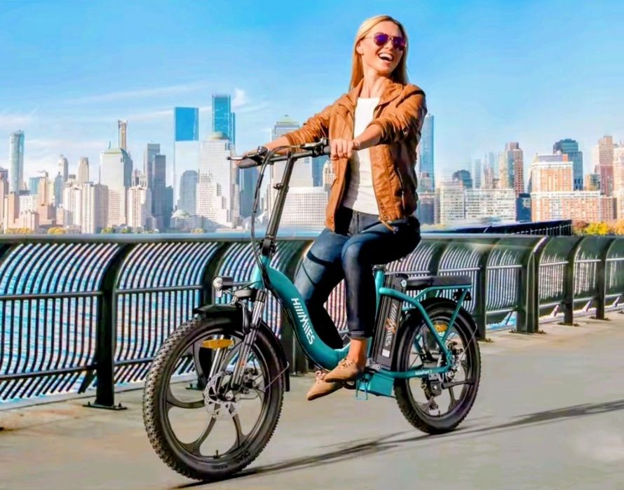 Bicicletă electrică HillMiles MilePort – Pliabilă