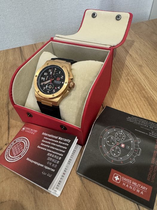 Мужские часы Swiis Military Hanowa Sonoran Chrono в отличном состоянии