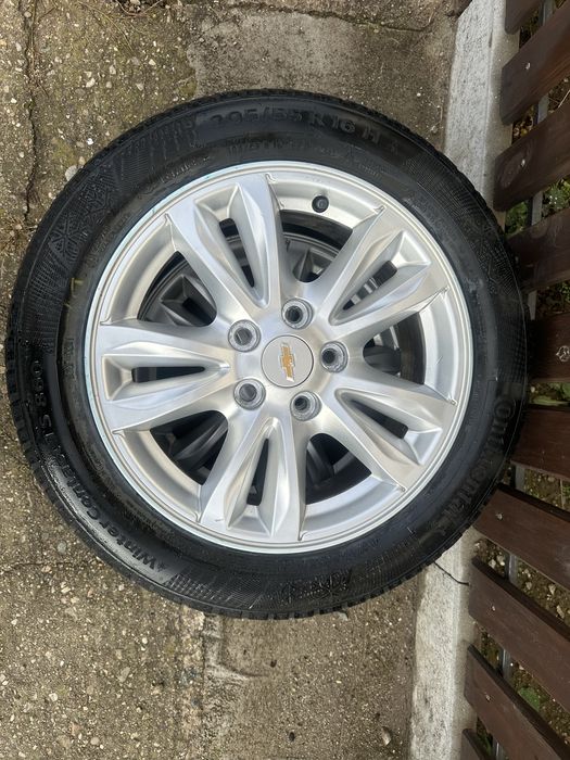 Jante aliaj/roti Chevrolet ~ Opel pe 16” cu cauciucuri 205x55x16