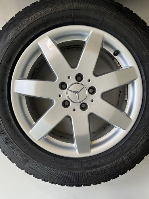 Оригинални джанти 17 цола 5х112 за Мерцедес МЛ с гуми 235/65/17