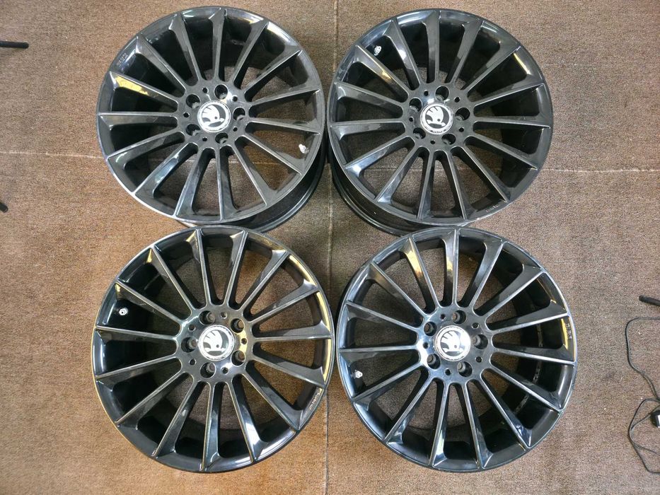 Jante Aliaj 5x112 18'' VW Golf Passat Touran Sharan Caddy Tiguan T-ROC / Skoda Karoq Kodiaq Octavia VRS RS Superb Yeti