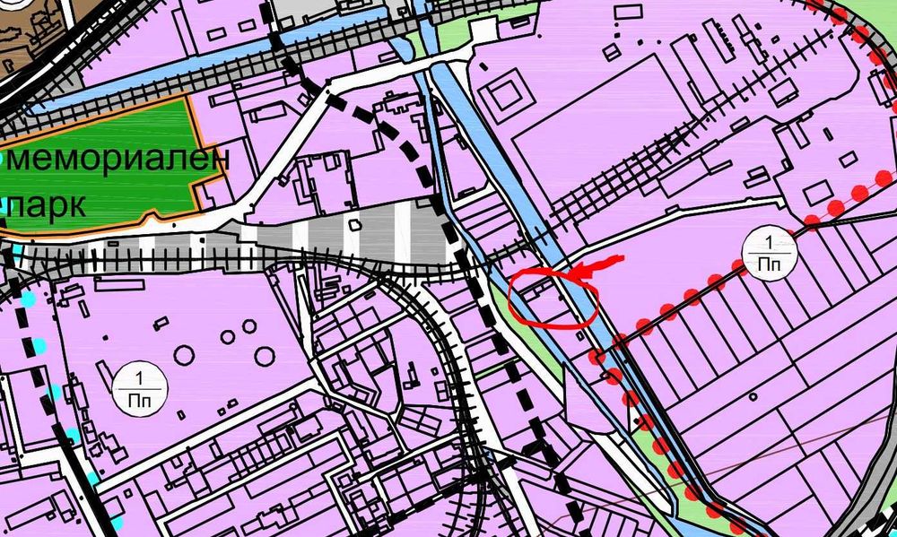 Автосервиз Под наем и промишлени сгради в регулацията на Стара Загора