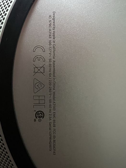 Mac Studio M4 Max 16 CPU / 32 GPU / 36 GB RAM / 512 GB SSD