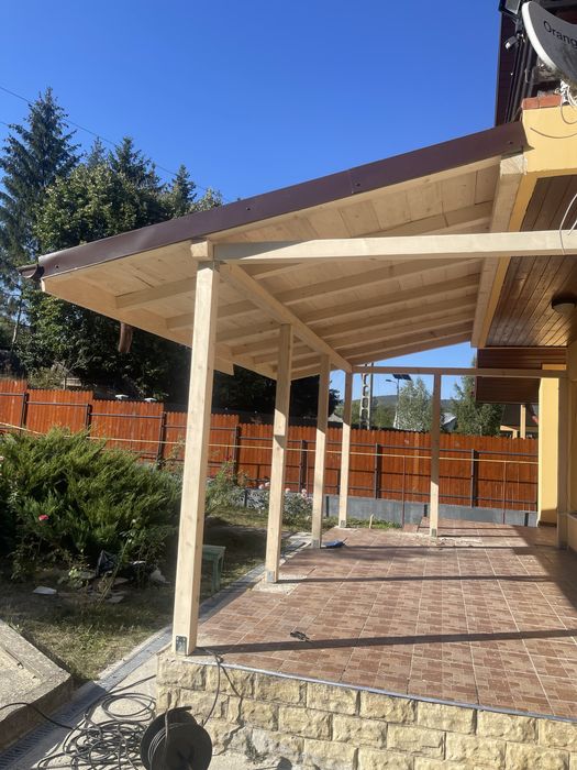 Construim terase si pergole din lemn