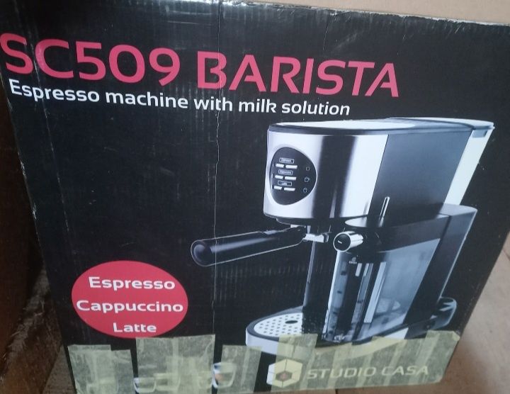 Expressor cafea latte, 15 Bar, 1470 W, 1.2 l,