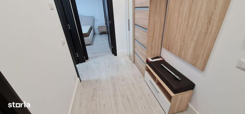 Zona Primăriei-bloc nou- 3 camere mobilate și utilate, 66 mp