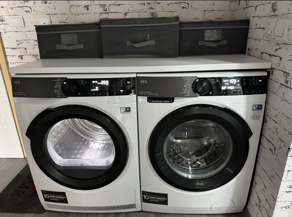 Сушилня AEG 8000 series Термопомпа