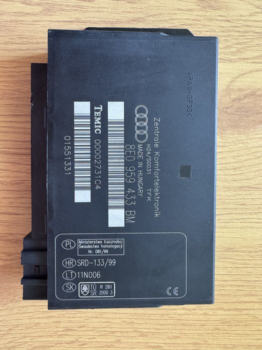 Модул комфорт Audi A4 B7 8E0 959 433 BM