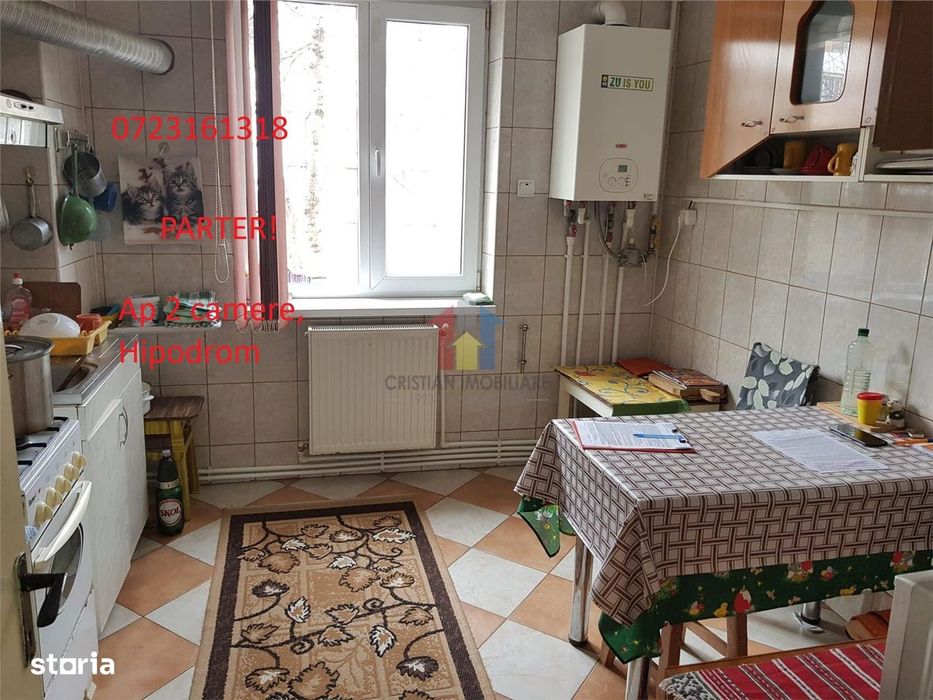 2 camere confort 1 Hipodrom parter cu balcon — fotografia 1