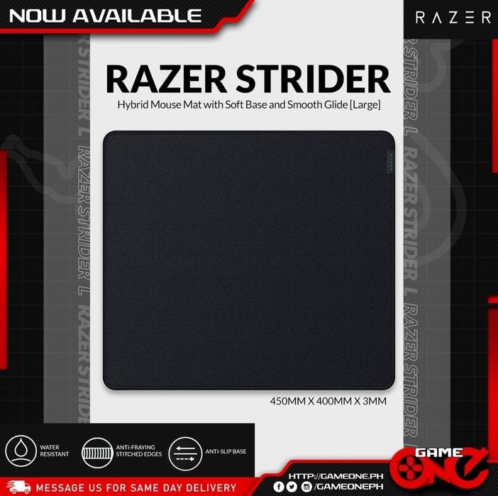 Коврик Razer Strider Large (Размер 450×400×3мм)
