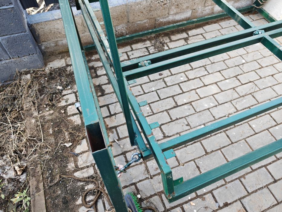 Садовые качели стальные