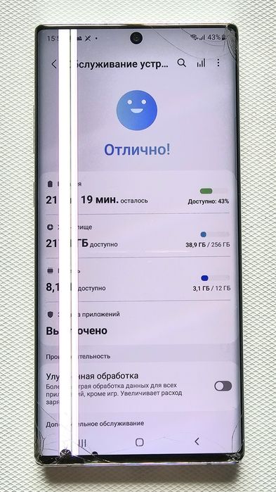 Samsung Galaxy Note 10 Plus VIETNAM 2 sim , ИМЕЙ официально ўтган