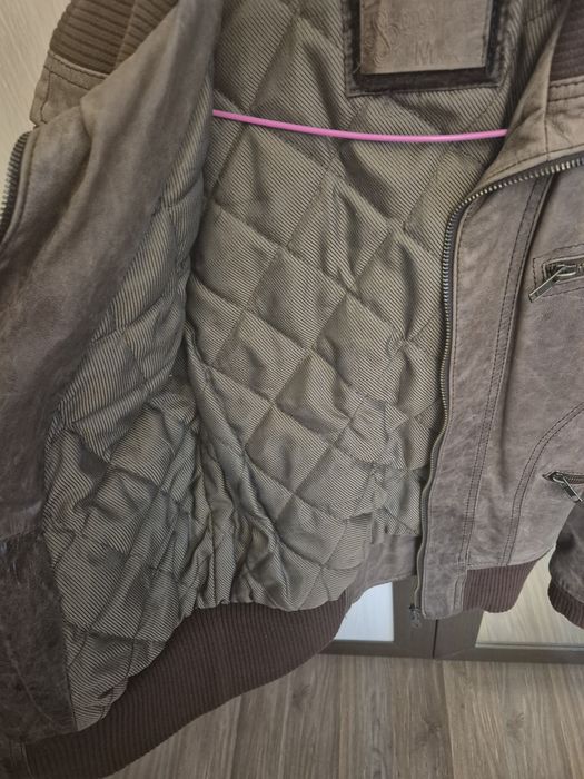 Яке от естествена кожа