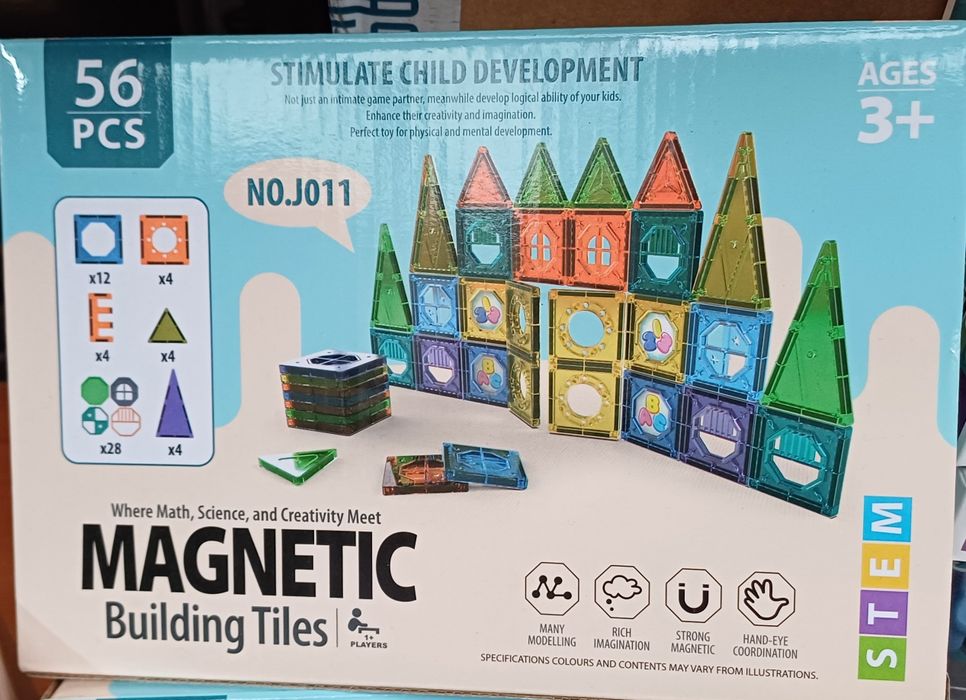 Магнитни конструктори 56части