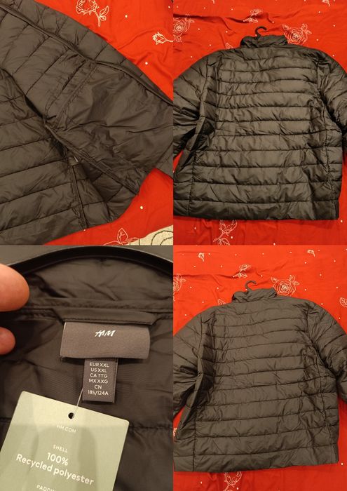 Geacă H&M, mărimea XXL, nouă cu etichetă, neagră