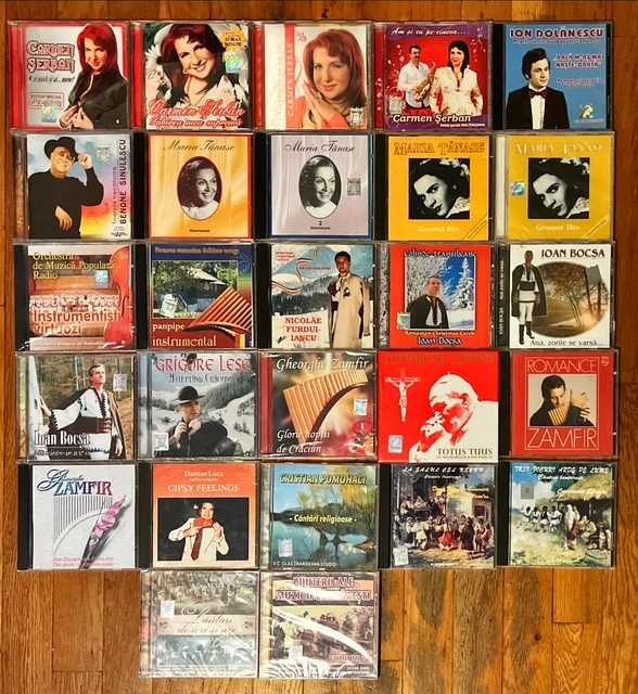 Lot CD lautareasca & folclorica: Generic, Vlad, Serban, Tanase
