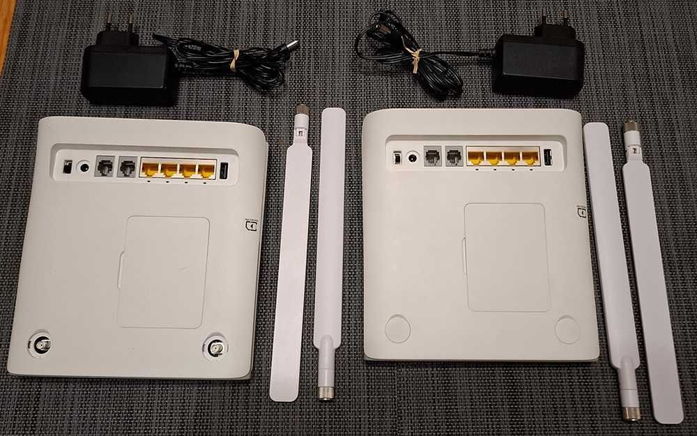 Рутер 4G ZTE MF286 - 2 броя с OpenWRT фърмуер
