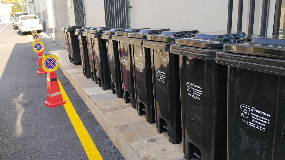 Пластиковый контейнер для мусора от 120л до 1100л