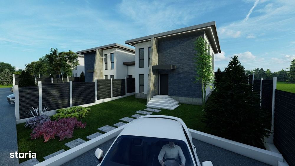 Unitate Duplex P+1E Horpaz, Miroslava — suprafata 112 mp, curte 330 mp