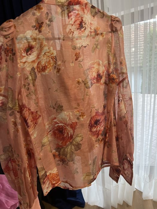 Camasa cu nasturi bijuterie matase cu in zimmermann