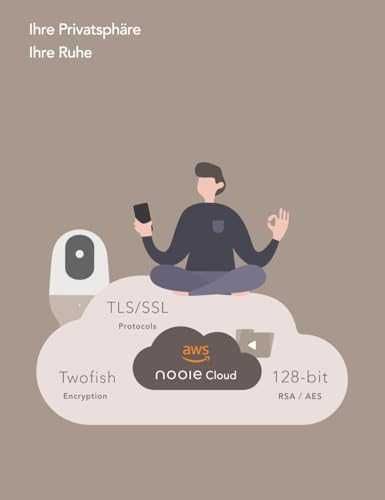 Nooie WiFi baby monitor 360° 1080P с нощно виждане