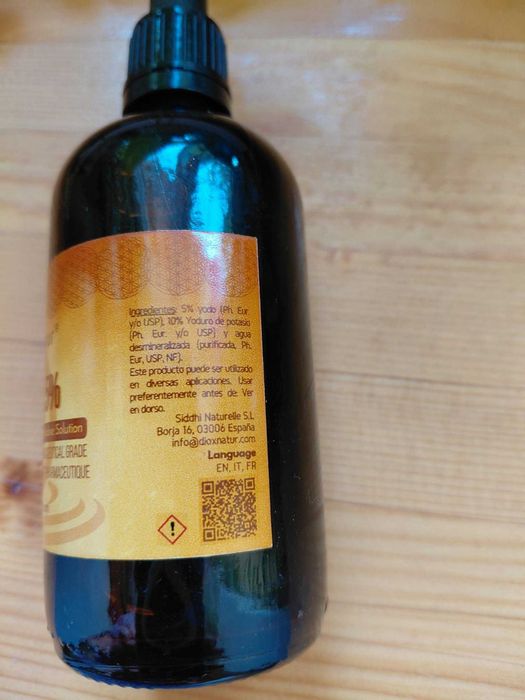 Iod Lugol 5% 100ml nou sigilat.