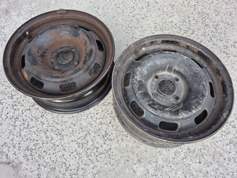 2бр. 4х108/15 Пежо Ситроен джанти 4x108/15 железни стоманени