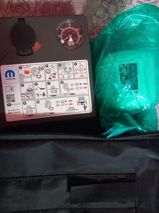 -Compresor auto+chit pană-