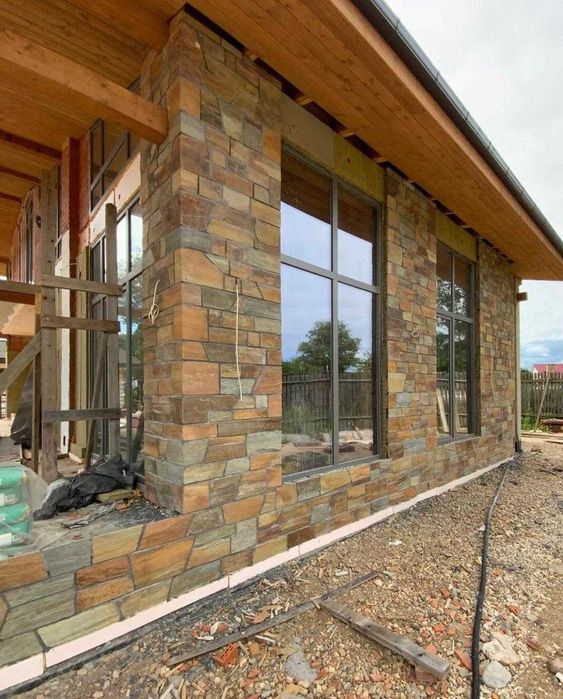 Фактурный камень для эффектной облицовки