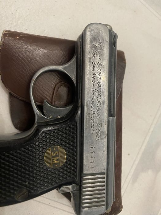 Pistol Rhoner start Sm 8mm metal