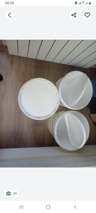 Продам пластмассовые вёдры 30 л