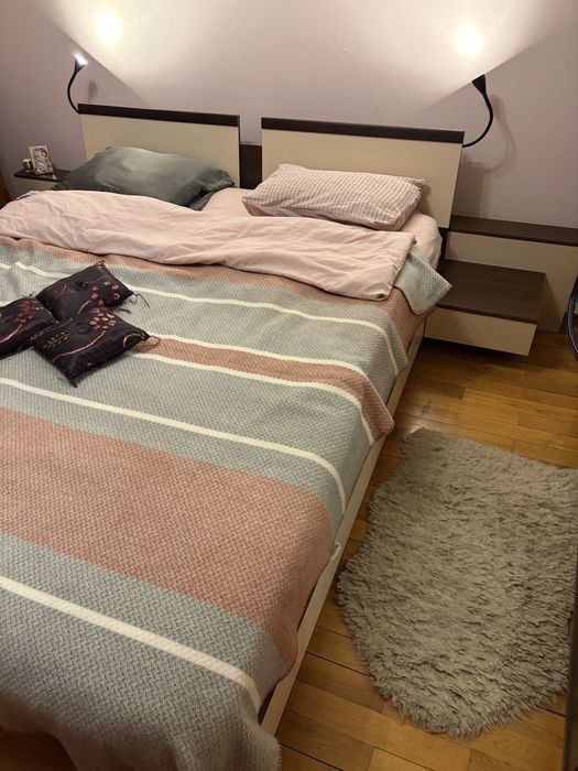 Комплект спалня , гардероб и скрин