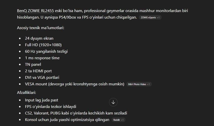 Benq Zowie Monitor Gaming Amerika Brendi