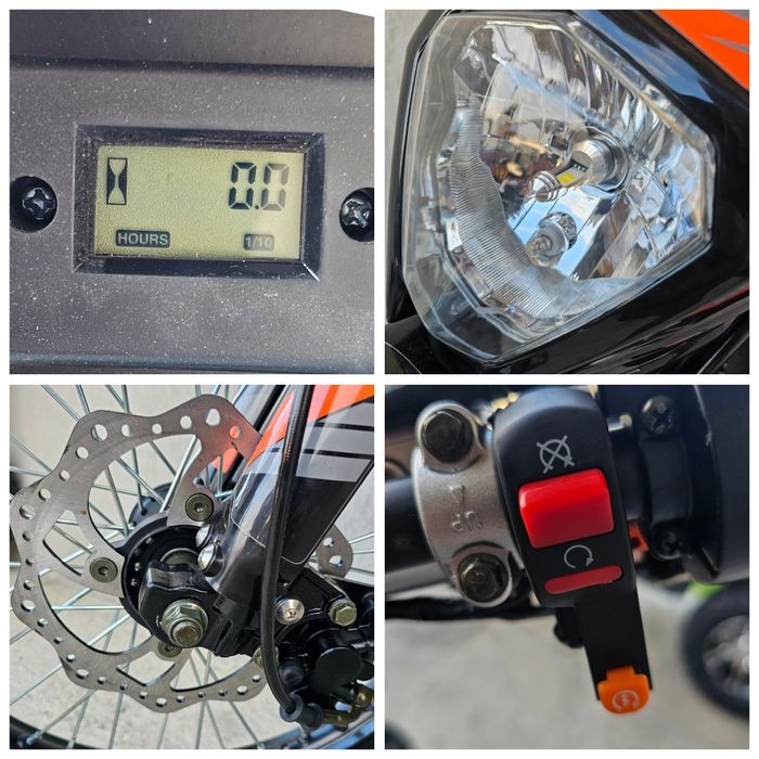 Motocicleta Cross cu bord digital Alfarad T6S 150cc