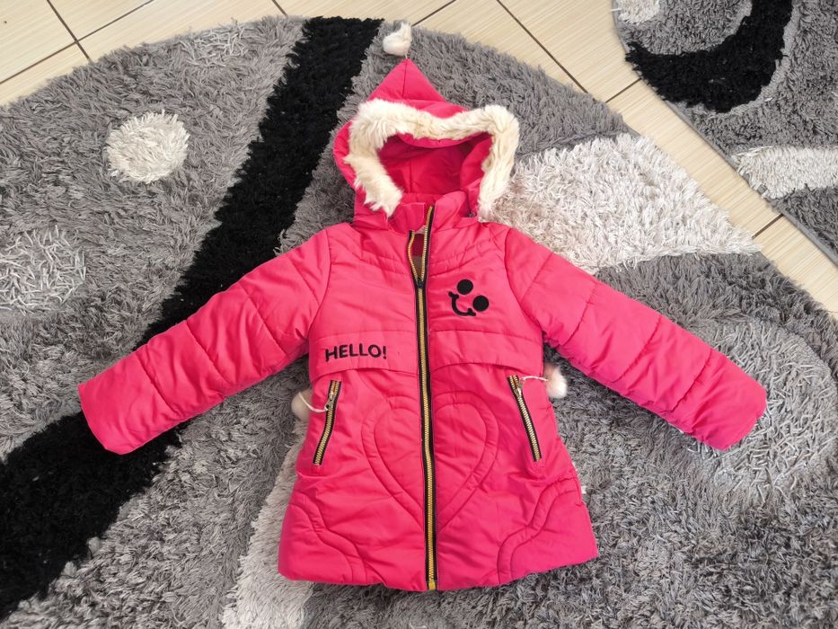 Geaca fetițe 5-6 ani