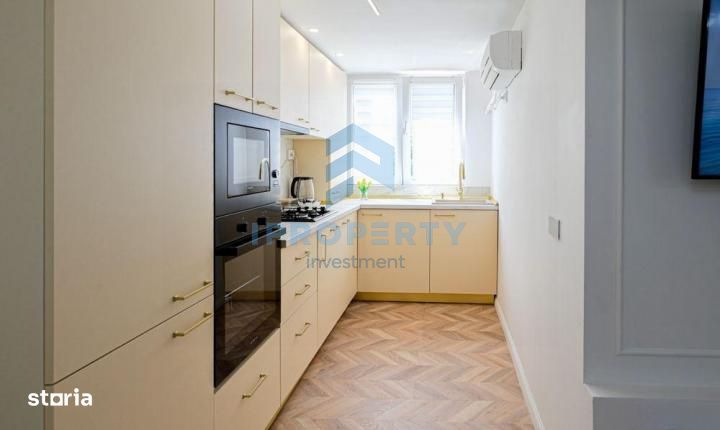 Ap 2 camere vila DOROBANTI. Renovat si mobilat luxos. FARA RISC SEISMI