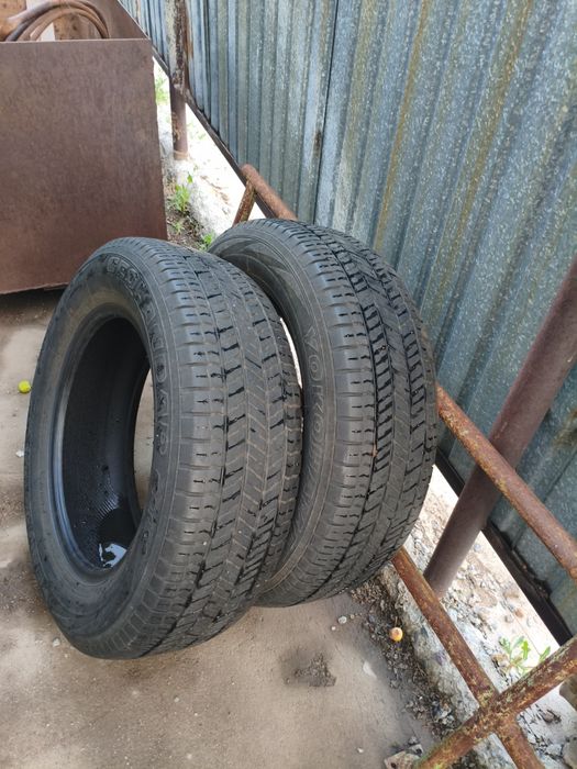 Резина Yokohama Geolandar G91 225/65 R17 102H 2 штуки в хорошем состоя