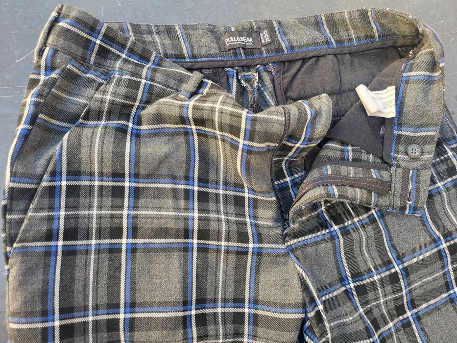 Pantaloni Pull&Bear carouri mărime M 32 ca noi