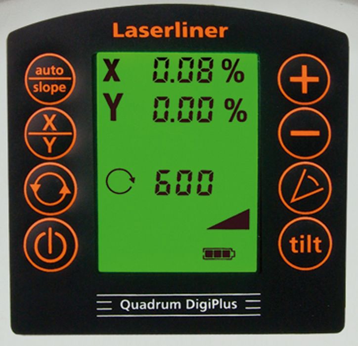 Ротационные лазеры, Лазерный уровень Laserliner Quadrum DigiPlus M350
