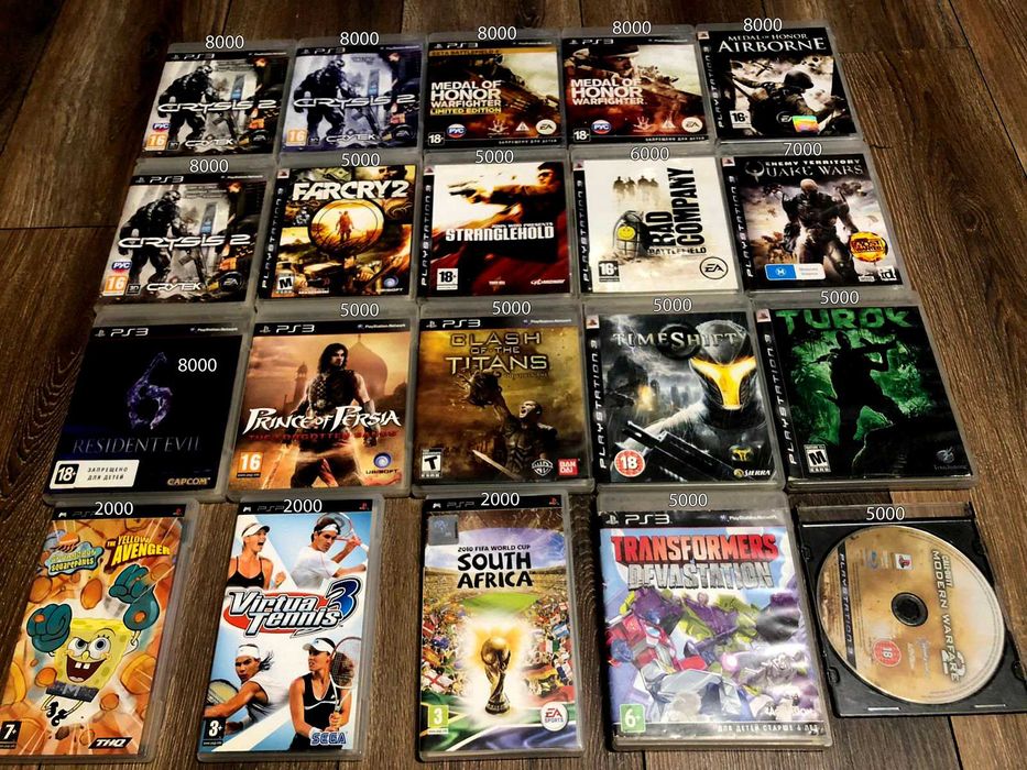 Продам игры для PS3