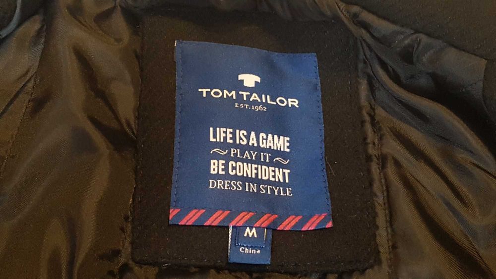 TOM TAILOR мъжко вълнено палто