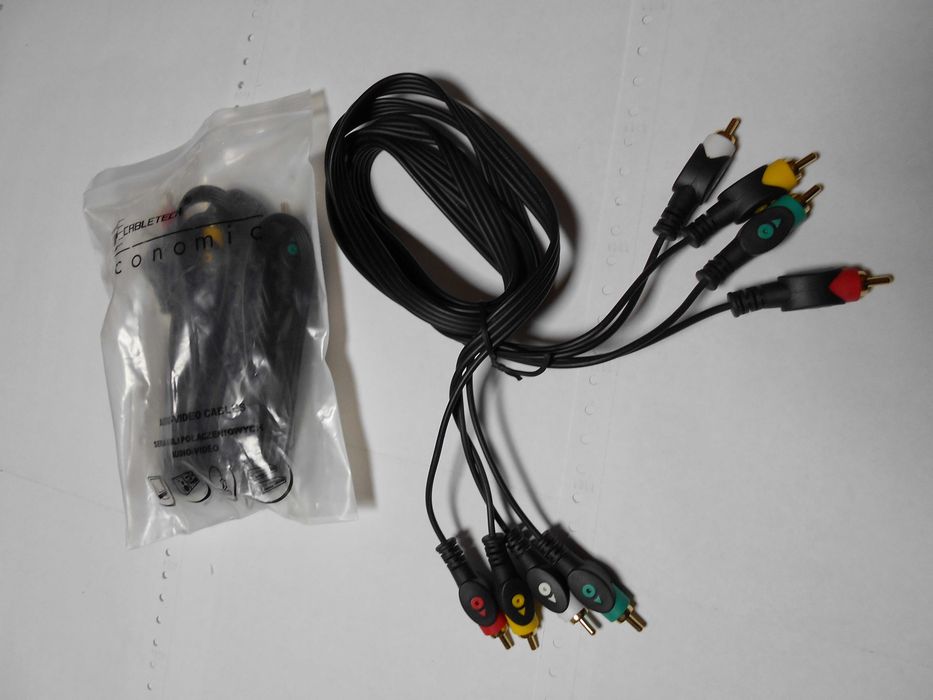 Cablu audio video, RCA tata 4 buc - RCA tata 4 buc