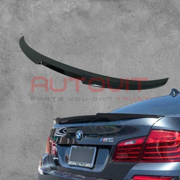 Спойлер за багажник стил M4 - BMW F10 черен гланц